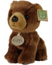 Plišana igračka Rappa Eko prijatelji - Smeđi medvjed, stojeći, 18 cm -1