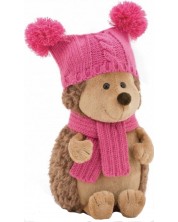 Plišana igračka Оrange Toys Life - Fluffy jež s kapom s pomponima, 15 cm