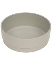 Plastična zdjelica Lassig - Uni Warm Grey -1