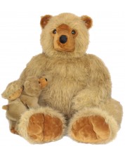 Plišana igračka Amek Toys - Veliki medvjed s bebom medvjedićem, 100 cm