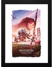 Plakat s okvirom GB eye Games: Horizon Forbidden West - Key Art