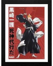 Uokvireni plakat GB eye Animation: Bleach - Ichigo -1