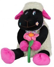 Plišana igračka Amek Toys - Ovca s cvijetom, 23 сm -1