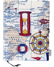 Omot za knjige Marchella's Art - Pomorska karta