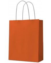 Poklon vrećica S. Cool - kraft, narančasta, L