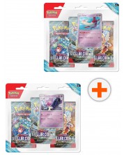 Pokemon TCG: Scarlet & Violet 7 Stellar Crown 3 Pack Blister - Bundle -1