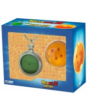 Poklon set ABYstyle Animation: Dragon Ball Z - Dragon Ball & Radar Keychain -1