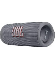 Prijenosni zvučnik JBL - Flip 6, vodootporan, sivi -1