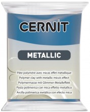 Polimerna glina Cernit Metallic - Plava, 56 g