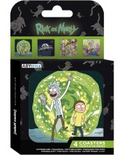 Podmetači za čaše ABYstyle Animation: Rick & Morty - Generic -1