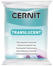 Polimerna glina Cernit Translucent - Tirkiz, 56 g -1