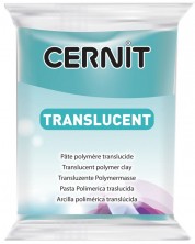 Polimerna glina Cernit Translucent - Tirkiz, 56 g