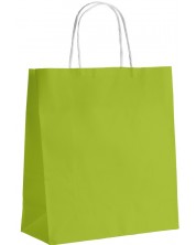 Poklon vrećica Giftpack - 35 x 14 x 40 cm, s uvijenim ručkama, svijetlozelena -1