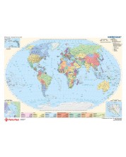 Podloga za radni stol Panta Plast - S političkim kartama svijeta i Europe -1