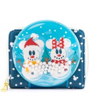 Novčanik Loungefly Disney: Mickey Mouse - Mickey and Minnie Snow Globe -1