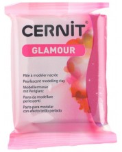 Polimerna glina Cernit Glamour - Karmin, 56 g