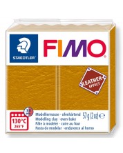 Polimerna glina Staedtler Fimo - Leather 8010, 57g, oker -1