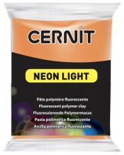 Polimerna glina Cernit Neon Light - Narančasta, 56 g -1