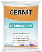 Polimerna glina Cernit Translucent - Narančasti, 56 g