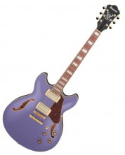 Poluakustična gitara Ibanez - AS73G, Metallic Purple Flat -1