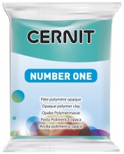 Polimerna glina Cernit №1 - Tirkizno zelena, 56 g -1
