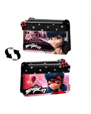 Dvostrani novčanik s dva zatvarača Karactermania - Ladybug -1