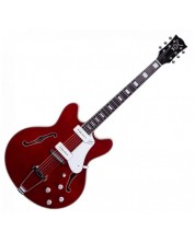 Poluakustična gitara VOX - BC V90, Cherry Red