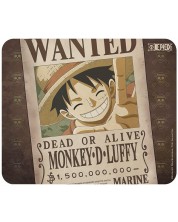Podloga za miš ABYstyle Animation: One Piece - Luffy Wanted Poster -1
