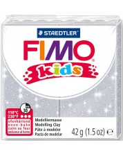 Polimerna glina Staedtler Fimo Kids - blistava siva boja