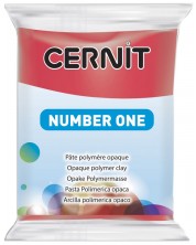 Polimerna glina Cernit №1 - Božićno crveno, 56 g