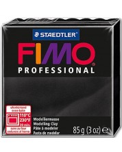 Polimerna glina Staedtler Fimo Professional - Crna, 85g, -1