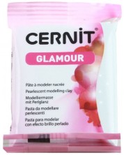 Polimerna glina Cernit Glamour - Plava, 56 g