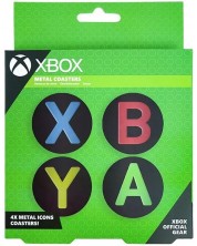 Podmetači za šalice Paladone Games: Xbox - Icons -1