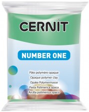 Polimerna glina Cernit №1 - Lisnato zelena, 56 g -1