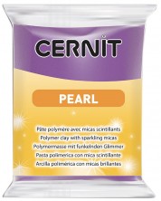 Polimerna glina Cernit Pearl - Ljubičasta, 56 g