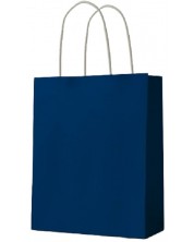 Poklon vrećica S. Cool - kraft, plava, L -1