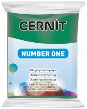 Polimerna glina Cernit №1 - Smaragd, 56 g -1