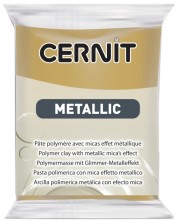 Polimerna glina Cernit Metallic - Bogato zlato, 56 g