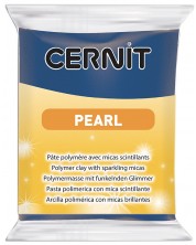 Polimerna glina Cernit Pearl - Plava, 56 g -1