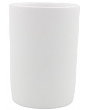 Držač četkica za zube Inter Ceramic - Daisy, 7 x 10 cm, bijeli 