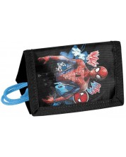 Dječji novčanik s vezom Paso Spider-Man - crni -1