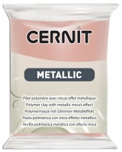 Polimerna glina Cernit Metallic - Ružičasta, 56 g -1