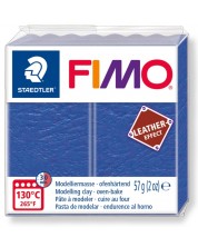 Polimerna glina Staedtler Fimo - Leather 8010, 57g, indigo -1