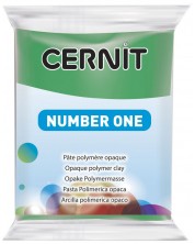 Polimerna glina Cernit №1 - Zelena, 56 g