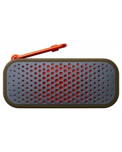 Prijenosni zvučnik Boompods - Blockblaster, zeleno/narančasti