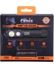 Poklon set Fenix - Naglavna svjetiljka HM71R i svjetiljka E02R -1