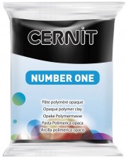 Polimerna glina Cernit №1 - Crna, 56 g -1