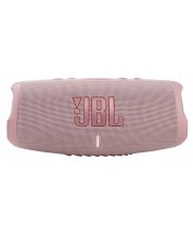 Prijenosni zvučnik JBL - Charge 5, ružičasti