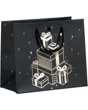 Poklon vrećica Giftpack - Crna, 35 cm