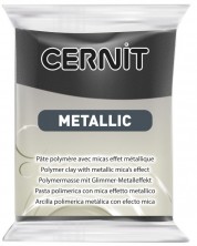 Polimerna glina Cernit Metallic - Siva, 56 g -1